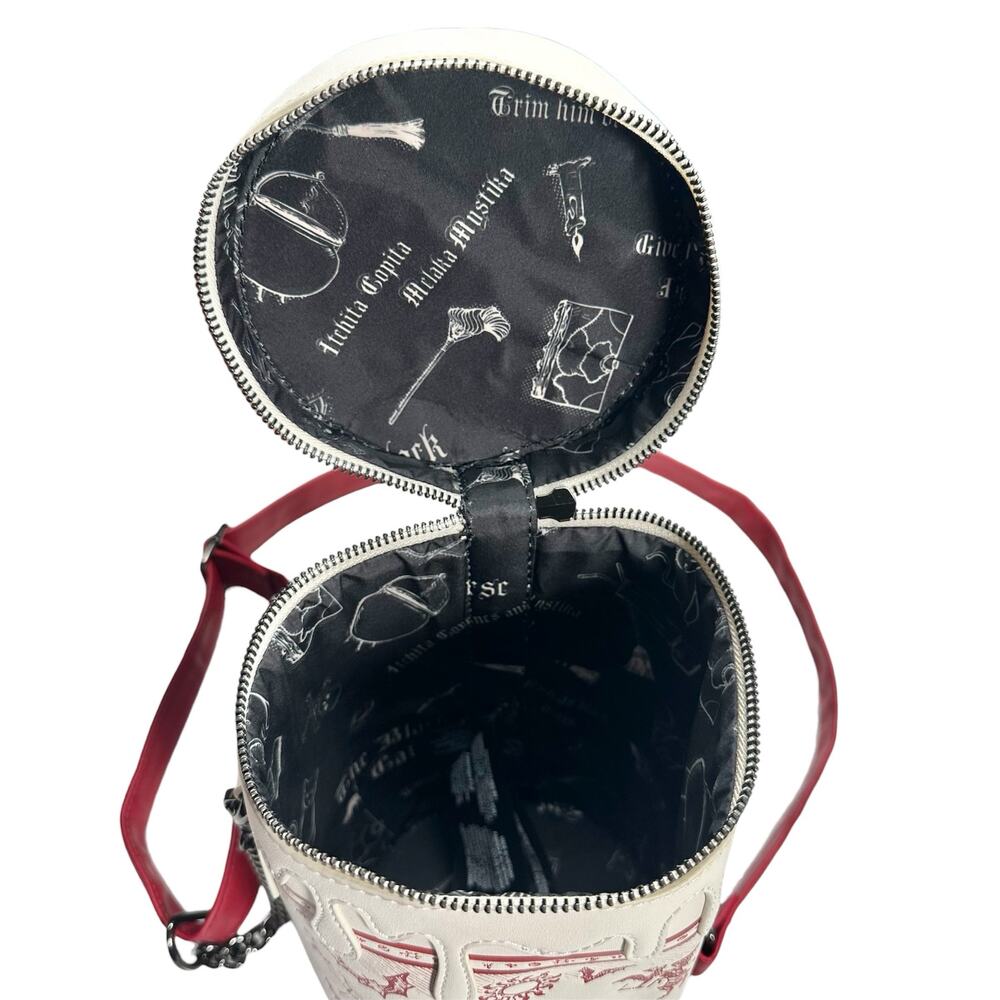 Disney x Loungefly | Women | Hocus Pocus Black Flame Candle Cylinder Bag - Picture 8 of 16